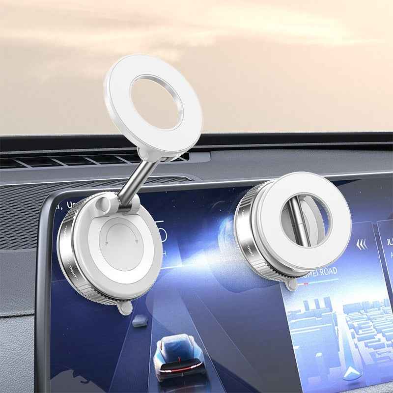 Vacuum Rotary Magnetic Car Phone Holder – 360° Strong Suction Mount - BedoNiz Store