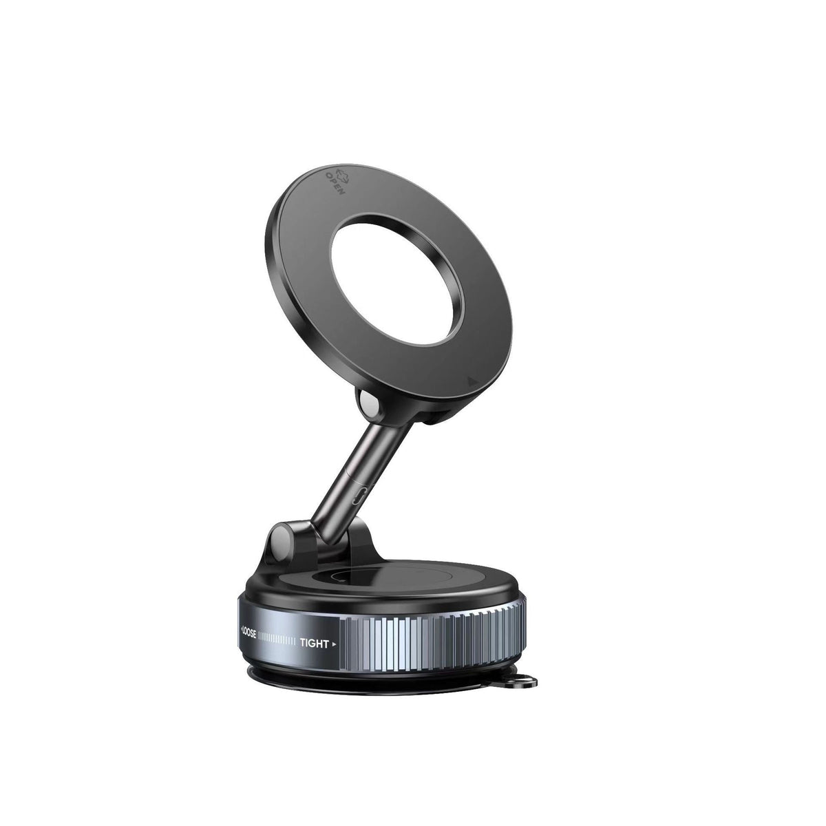 Vacuum Rotary Magnetic Car Phone Holder – 360° Strong Suction Mount - BedoNiz Store